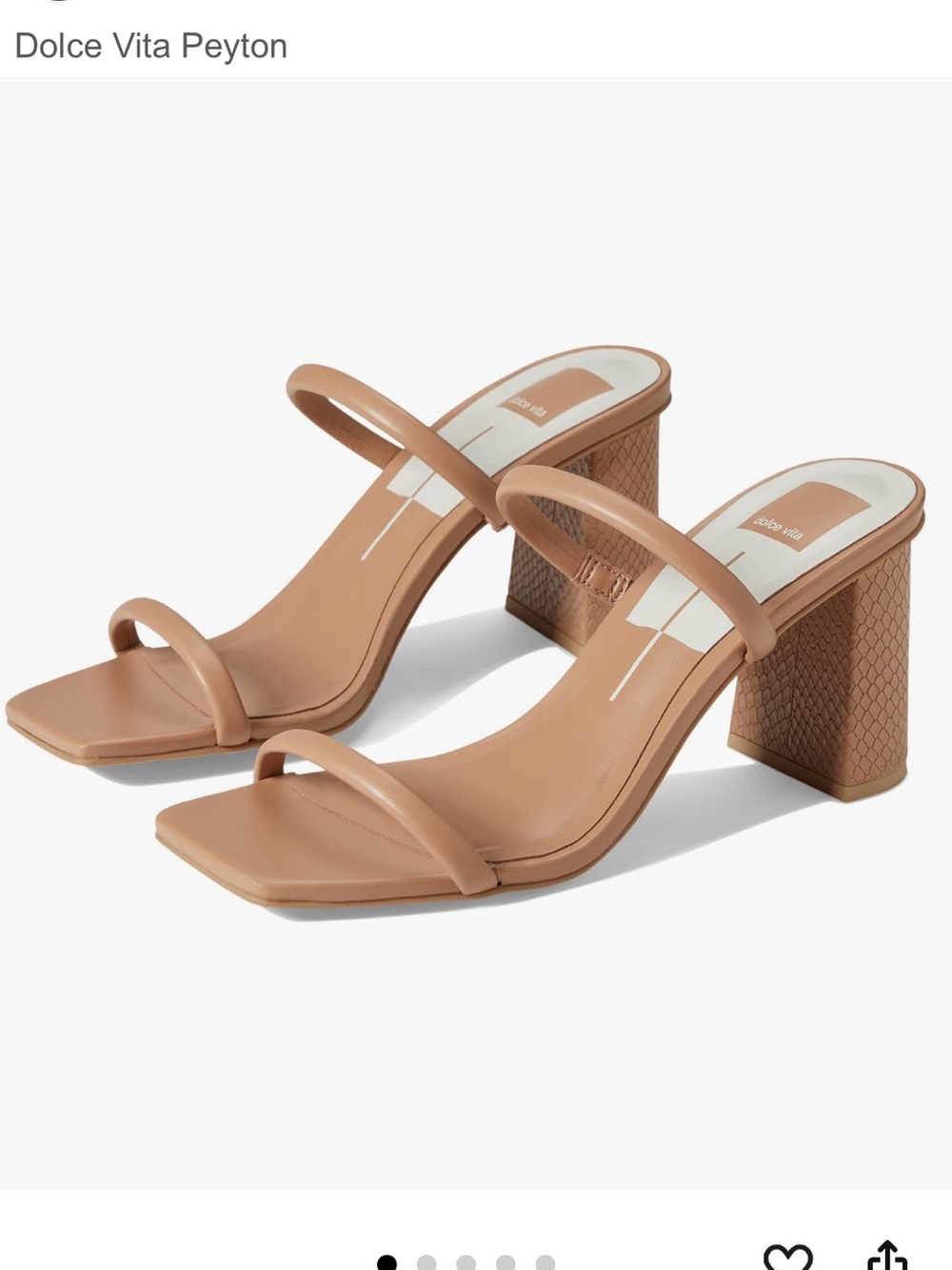 Dolce Vita Women's Light Brown Strappy Sandals